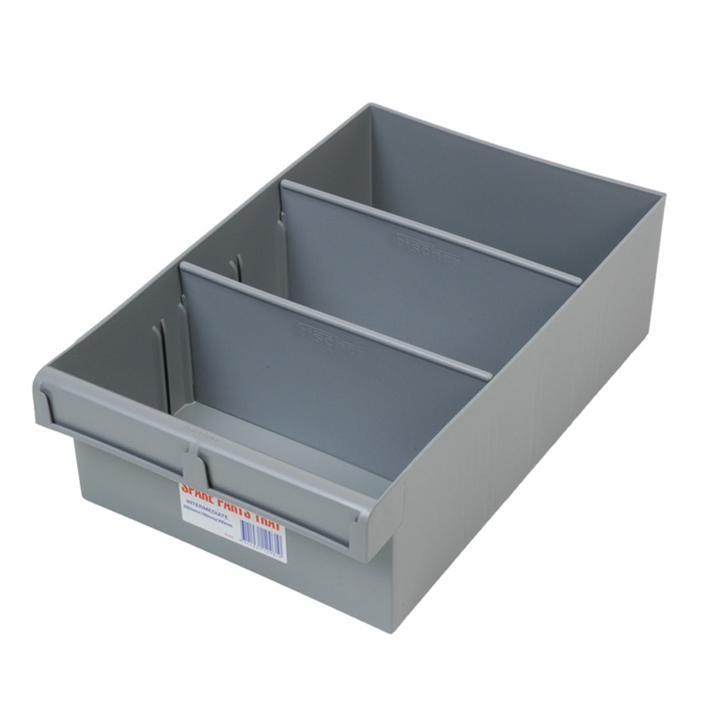 FISCHER 200 x 100 x 300mm 2Divider Int Storage Tray 1H-003