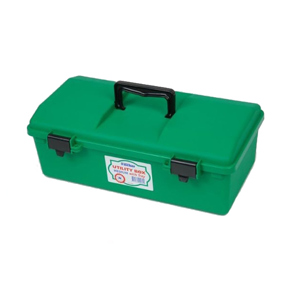 FISCHER 400 x 230 x 145mm Utility Storage Box w. Liftout Tray Medium 1H137G