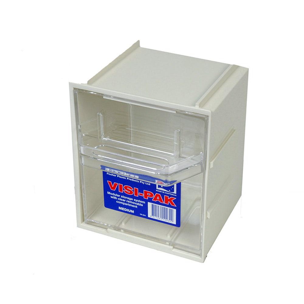 FISCHER Clear Visi-Pak Storage Drawer - Medium 1H041