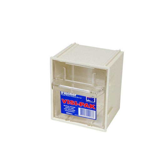 FISCHER Clear Visi-Pak Storage Drawer - Small 1H040