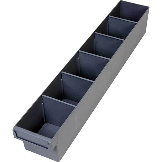 FISCHER Spare Parts Storage Tray w. 5 Removable Dividers - Extra Long 1H027