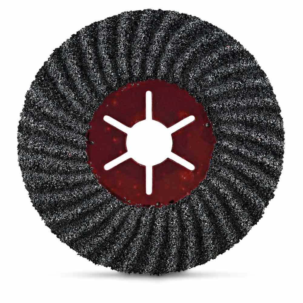 FLEXOVIT 125mm 36-Grit Semi-Flexible Grinding Disc - ZEC SEMIFLEX