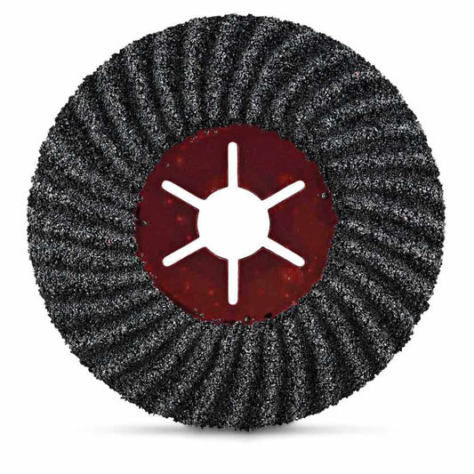 FLEXOVIT 125mm 36-Grit Semi-Flexible Grinding Disc - ZEC SEMIFLEX