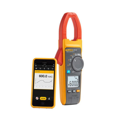 FLUKE 1000V 2500A AC DC 376 FC True-RMS Clamp Meter FLU376FC