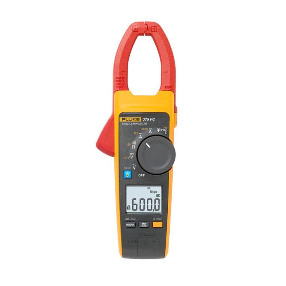FLUKE 600A AC DC 375 FC True-RMS Clamp Meter FLU375FC