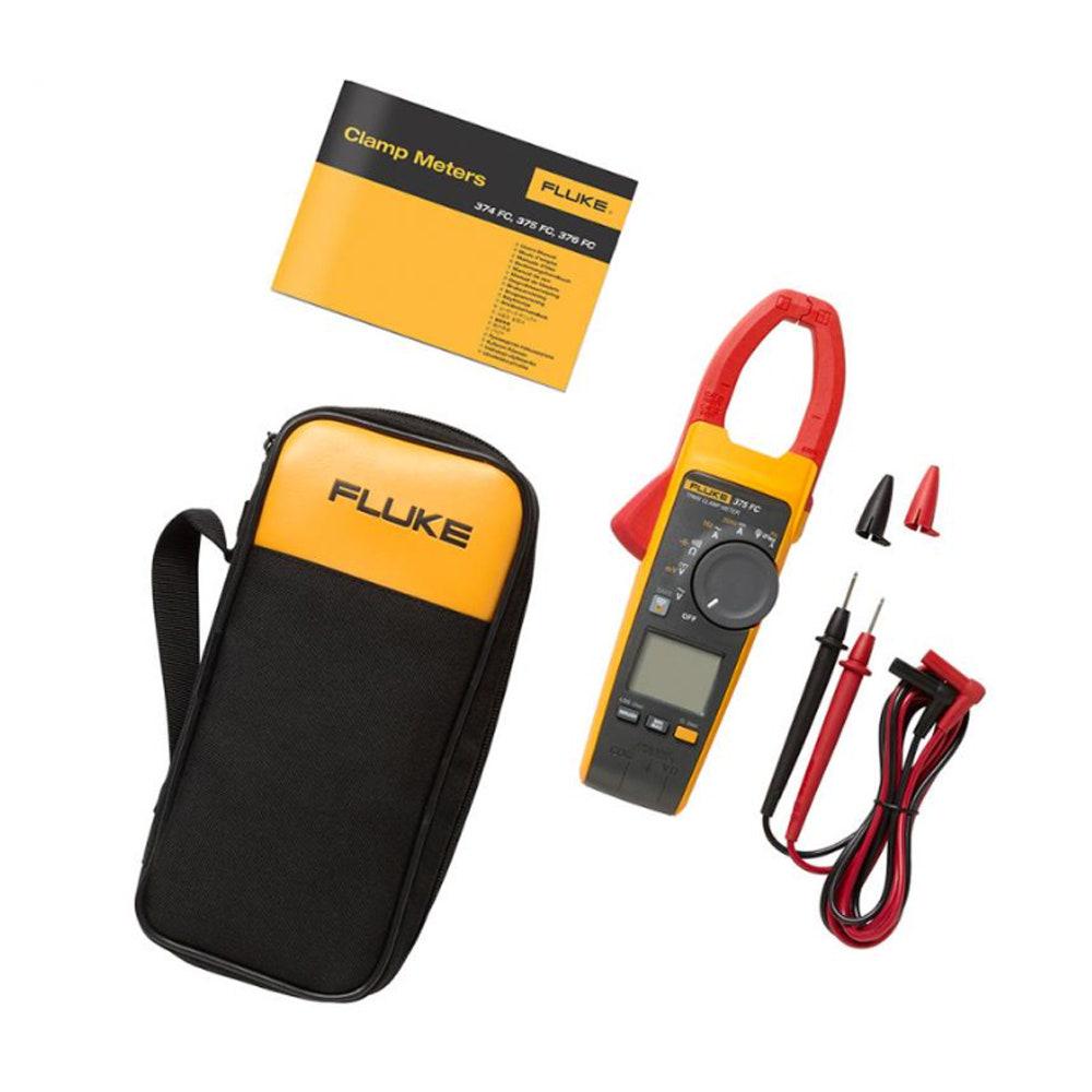 FLUKE 600A AC DC 375 FC True-RMS Clamp Meter FLU375FC