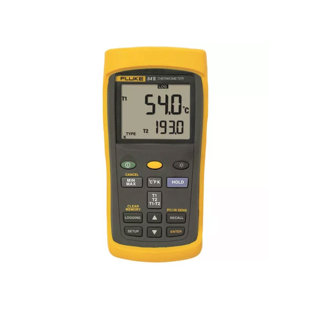 FLUKE Dual Input Temperature Logging Digital Thermometer FLU54-2