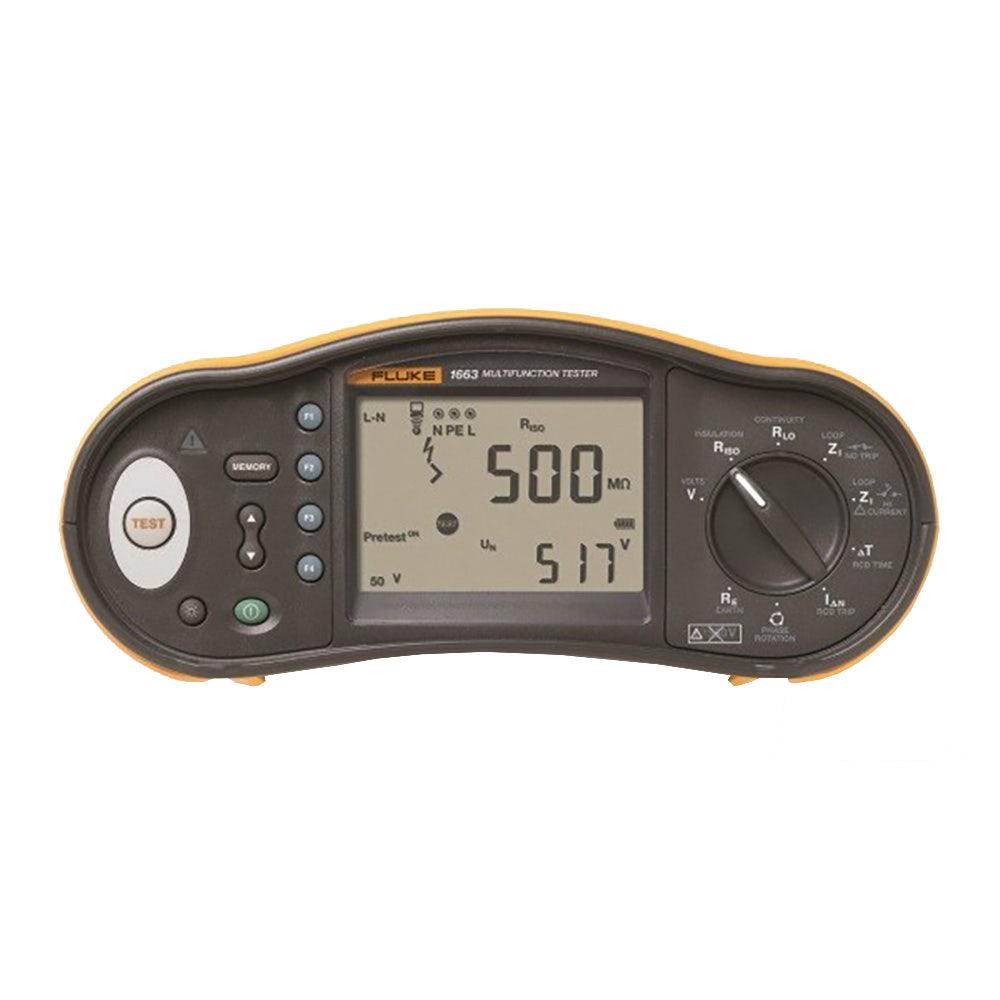 FLUKE Multifunction Installation Tester w Flukewiew Forms FLU1663 FVF