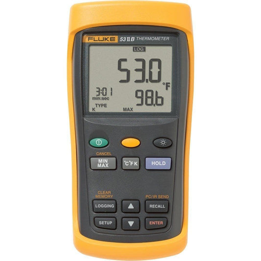 FLUKE Single Input Temperature Logging Digital Thermometer FLU53-2