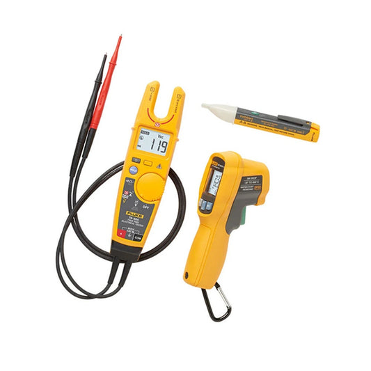 FLUKE Thermometer, Electrical Tester and Voltage Detector Kit FLUT6-600 62 1ACKIT