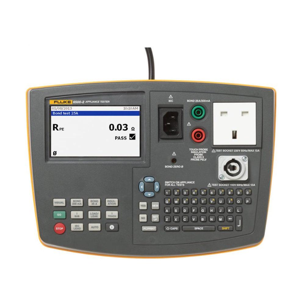 FLUKE V 6500-2 Portable Appliance Tester w. RCD Test Capability FLU6500-2