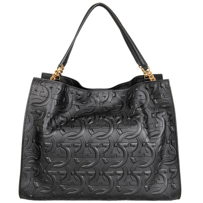 Ferragamo Trifolio Tote Bag Black