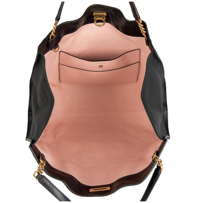 Ferragamo Trifolio Tote Bag Black