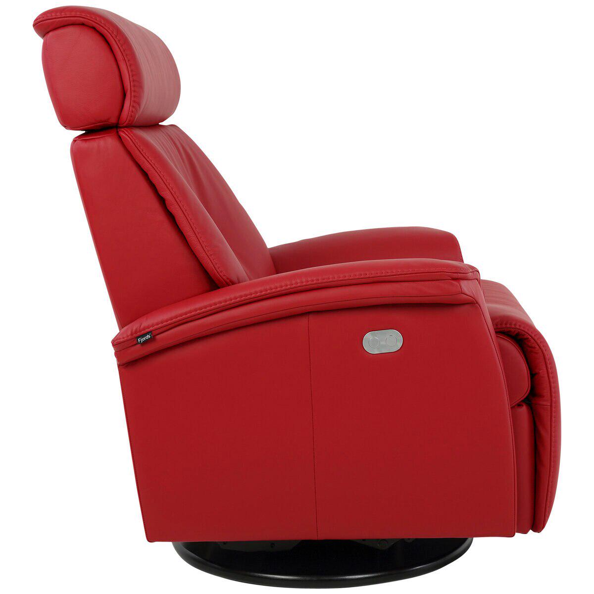 Fjords by Moran Rome Motorised Recliner Relaxer Large Chilli