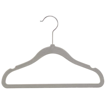 Flocked Kids Hangers 25 Pack
