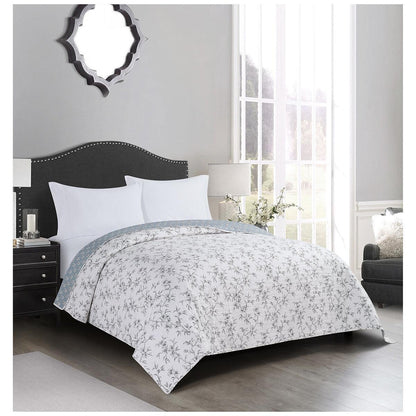 Fraiche Maison Microfibre Quilt Queen Anika Stripe