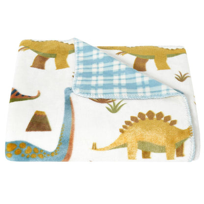 Fraiche Maison Velvet Plush Throw 127 x 152cm Dinoland