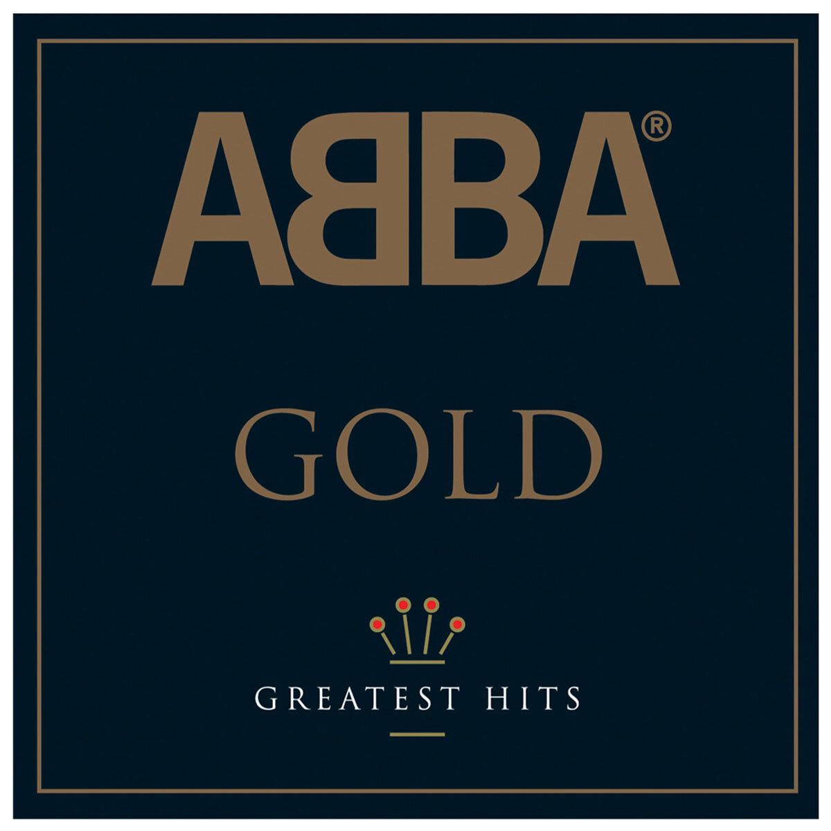 Framed Abba Gold Double Vinyl Album Art