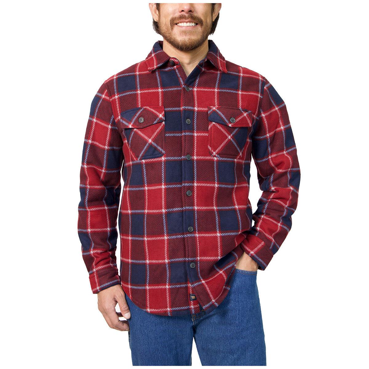 Freedom Foundry Men's Plush Shirt Jacket