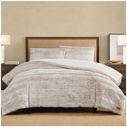 Frye Carved Comforter Set 3 Piece King