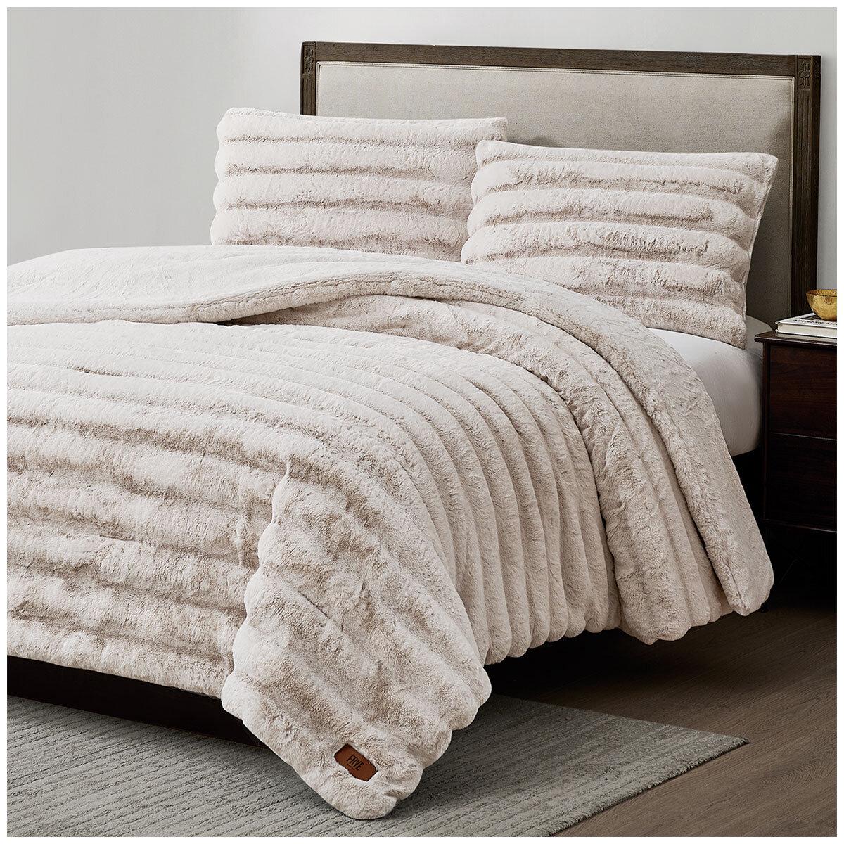 Frye Channel Comforter Queen 3 Piece Set