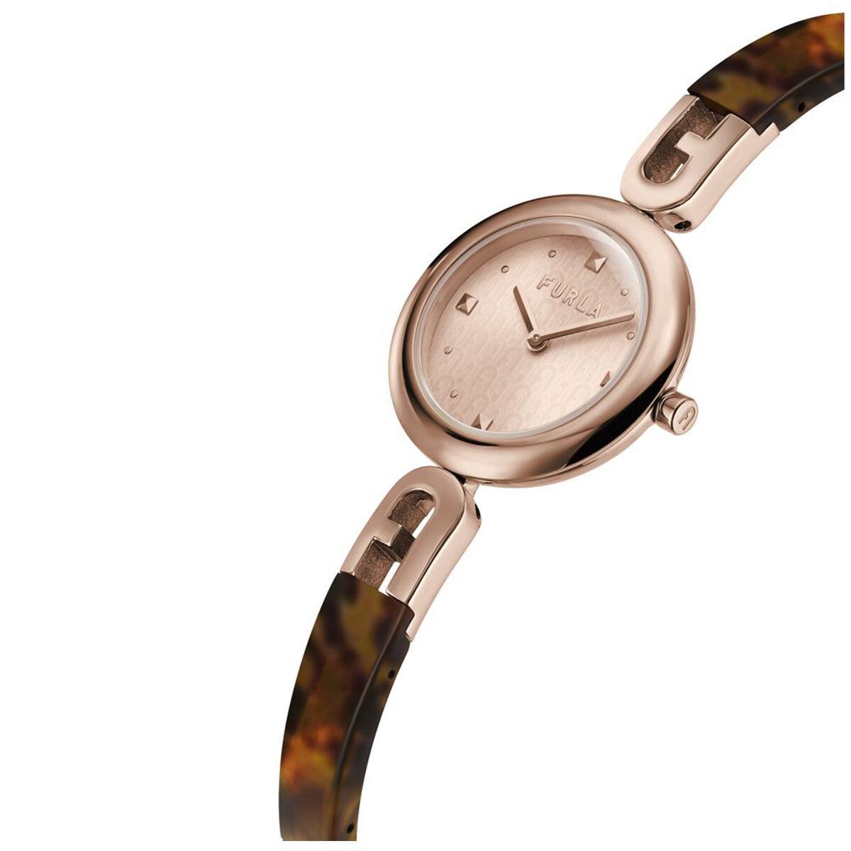 Furla Bangle Rose Gold Womens Watch WW0010001L3
