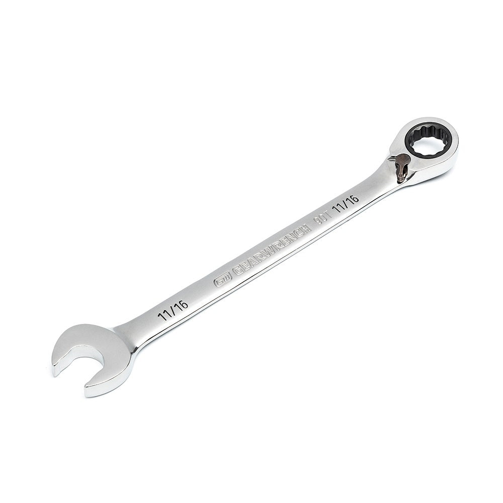 GEARWRENCH 11 16inch 90T R OE Ratcheting Reversible Combination Wrench 86648