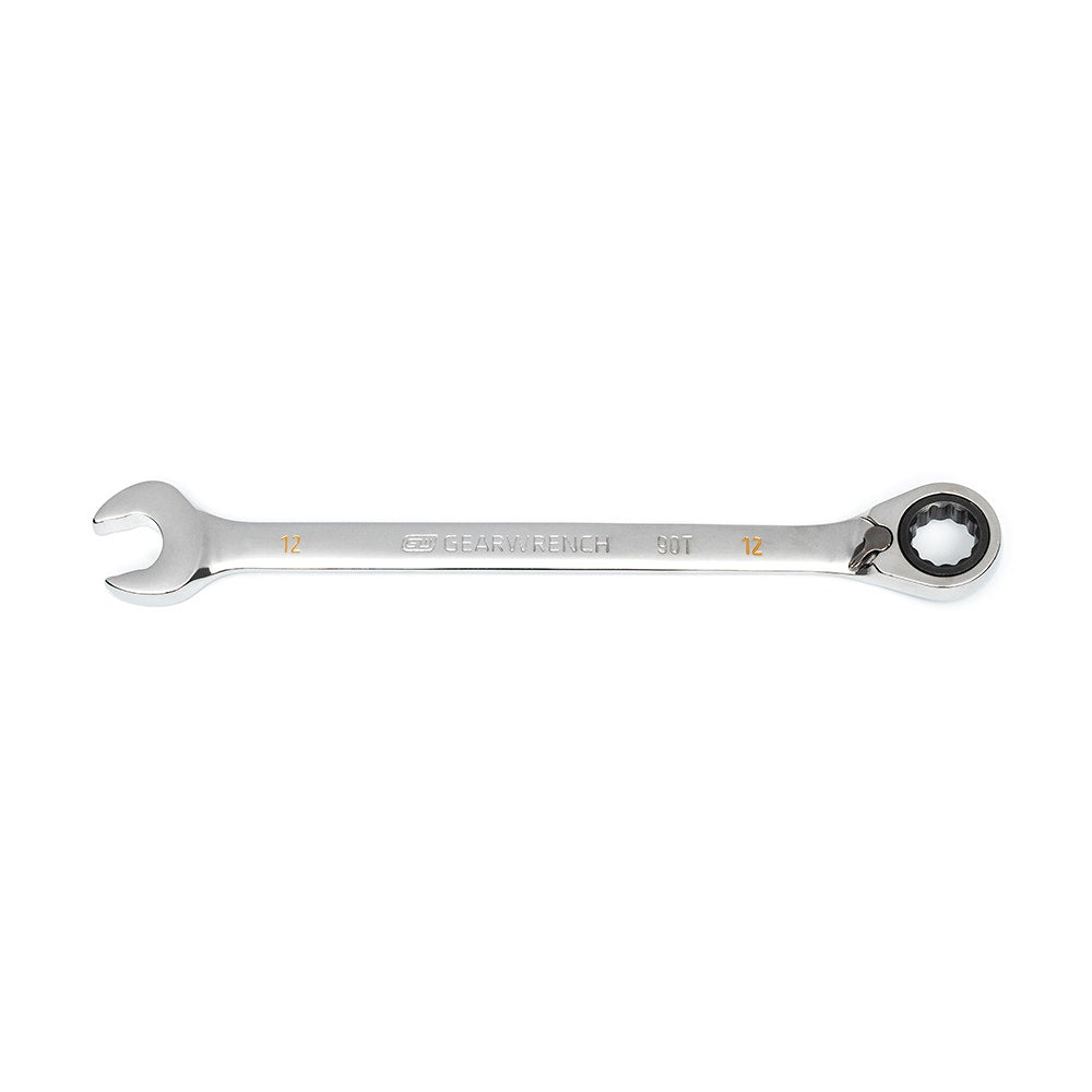 GEARWRENCH 12mm 90T R OE Ratcheting Reversible Combination Wrench 86612