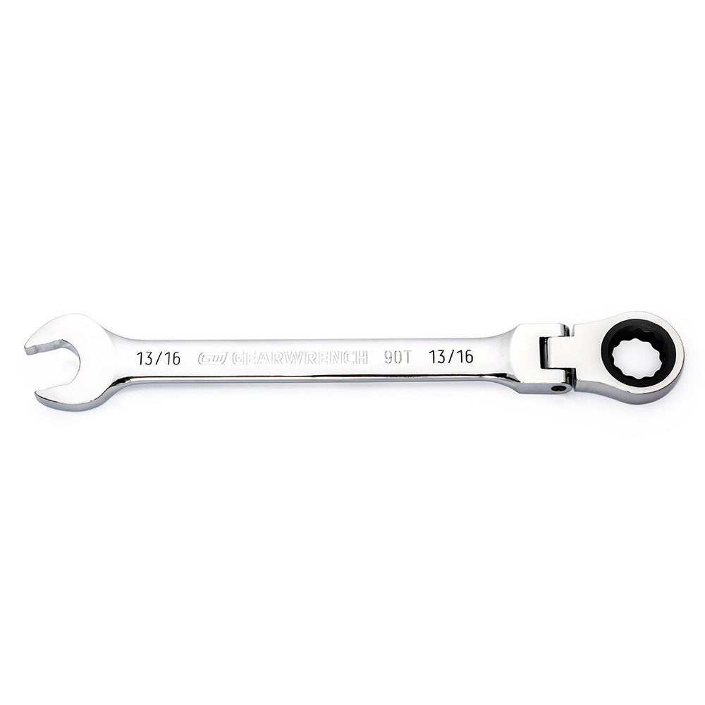GEARWRENCH 13 16 90T Flexhead Ratcheting Combination Wrench 86750