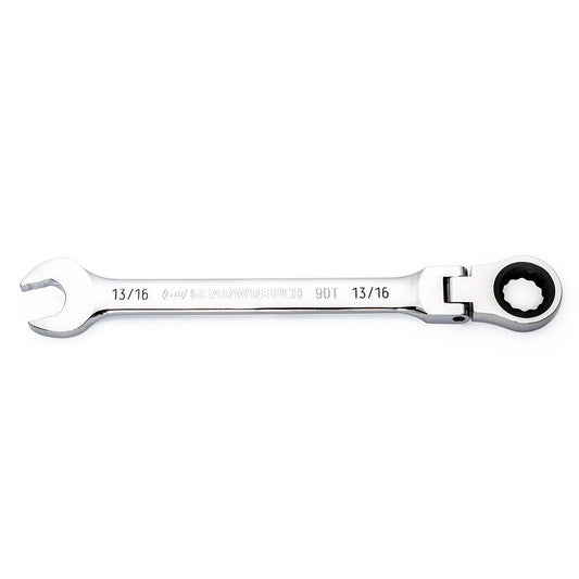 GEARWRENCH 13 16 90T Flexhead Ratcheting Combination Wrench 86750