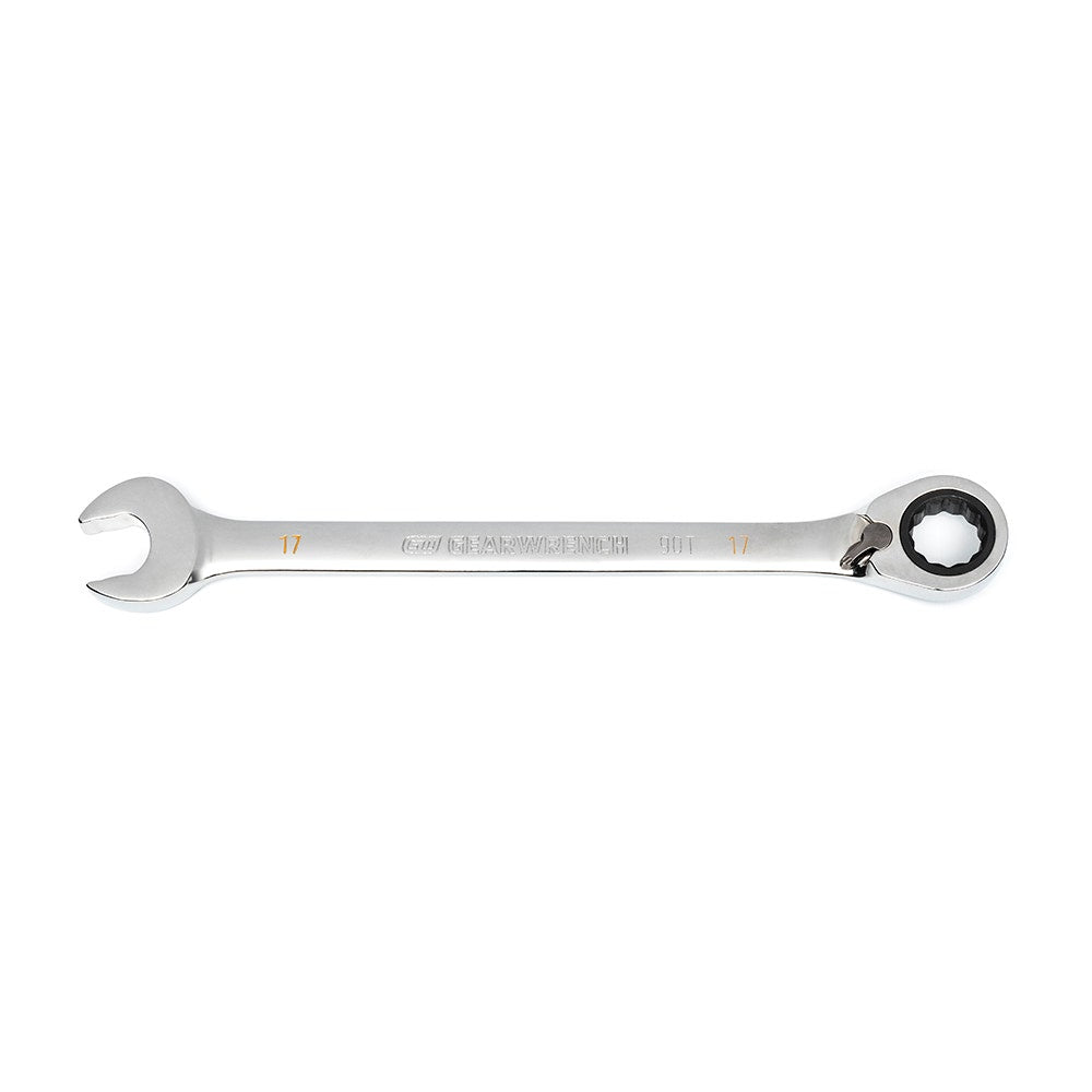 GEARWRENCH 17mm 90T R OE Ratcheting Reversible Combination Wrench 86617