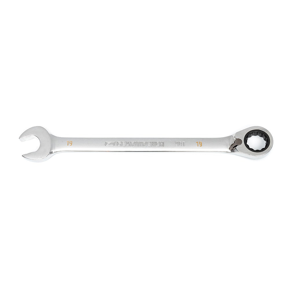 GEARWRENCH 19mm 90T R OE Ratcheting Reversible Combination Wrench 86619