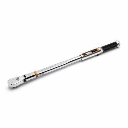 GEARWRENCH 1 2inch Drive Flex-Head Electronic Torque Wrench w. Angle 25 - 250 Ft-lb 85196