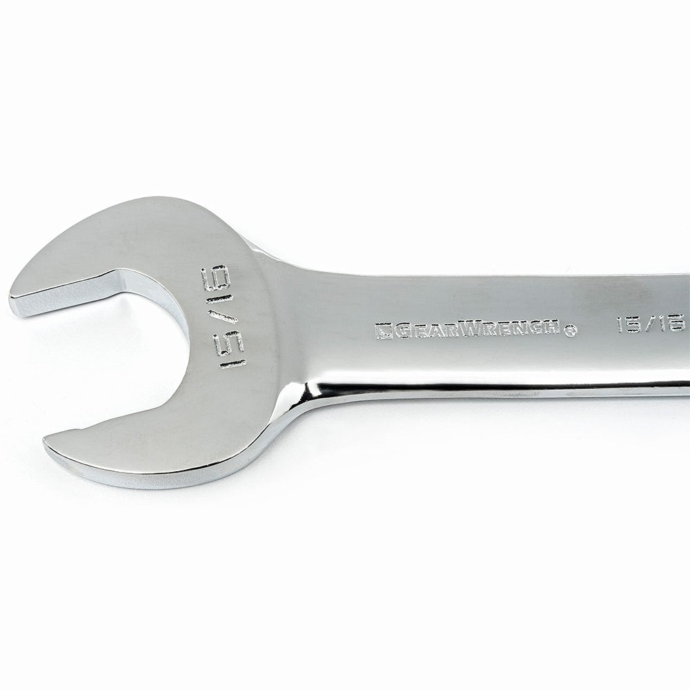 GEARWRENCH 20 Piece SAE Metric Stubby Combination Wrench Set 81903