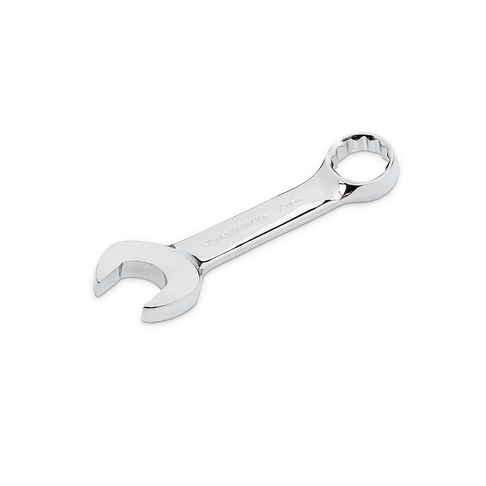 GEARWRENCH 20 Piece SAE Metric Stubby Combination Wrench Set 81903