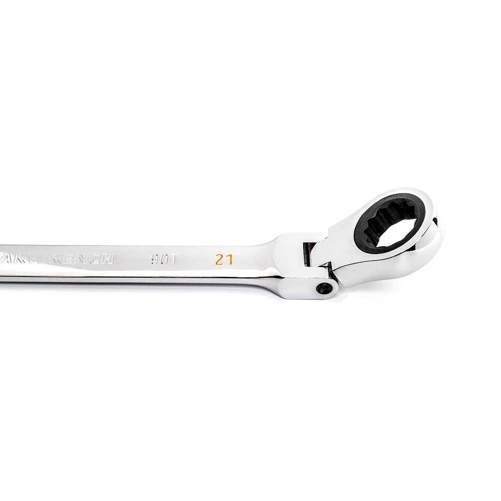 GEARWRENCH 21mm 90T Flexhead Ratcheting Combination Wrench 86721