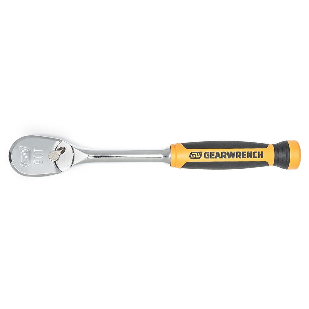 GEARWRENCH 295mm 1 2inch Drive 90 Tooth Cushion Grip Teardrop Ratchet 81303T