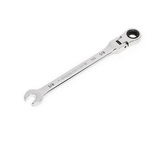 GEARWRENCH 3 8 90T Flexhead Ratcheting Combination Wrench 86743