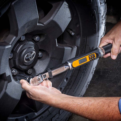 GEARWRENCH 3 8 Drive 13.5-135Nm Flex-Head Electronic Torque Wrench with Angle 85195
