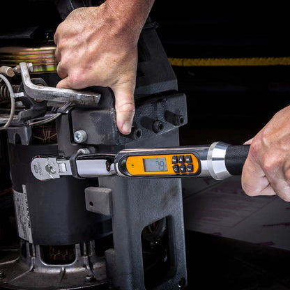 GEARWRENCH 3 8 Drive 13.5-135Nm Flex-Head Electronic Torque Wrench with Angle 85195