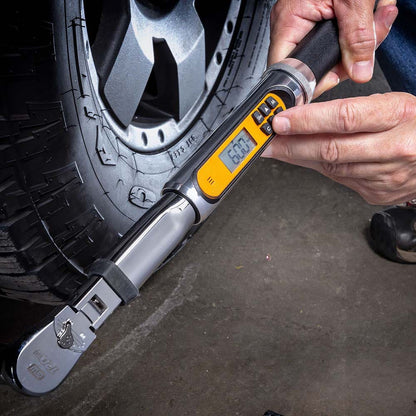 GEARWRENCH 3 8 Drive 13.5-135Nm Flex-Head Electronic Torque Wrench with Angle 85195