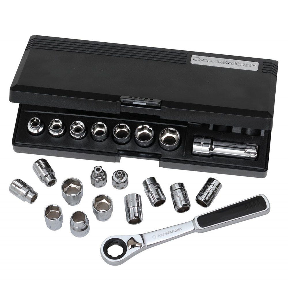 GEARWRENCH 3 8inch AF Metric Vortex System SD Socket Set 8921
