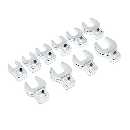 GEARWRENCH 3 8inch Drive Metric Crowfoot Spanner Set - 10 Piece 81909