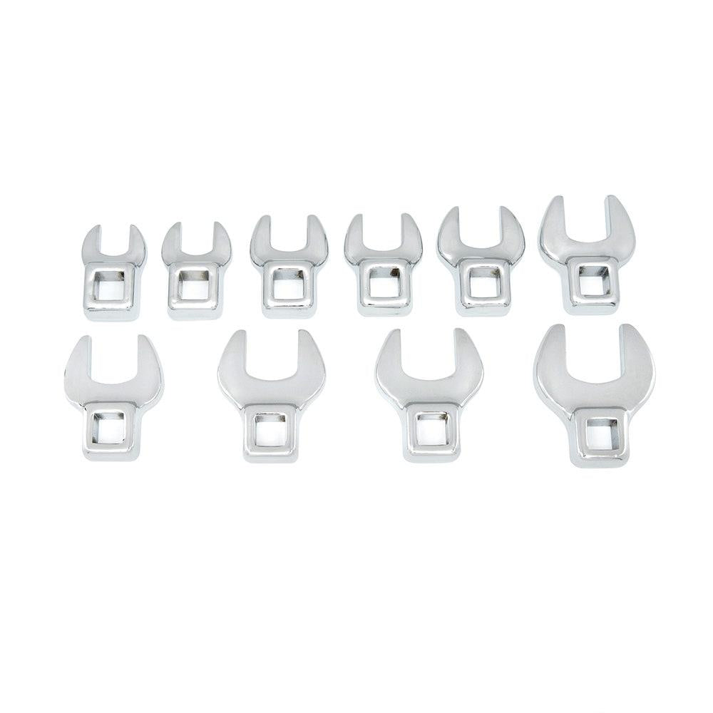 GEARWRENCH 3 8inch Drive Metric Crowfoot Spanner Set - 10 Piece 81909