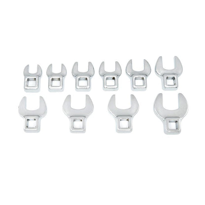 GEARWRENCH 3 8inch Drive Metric Crowfoot Spanner Set - 10 Piece 81909