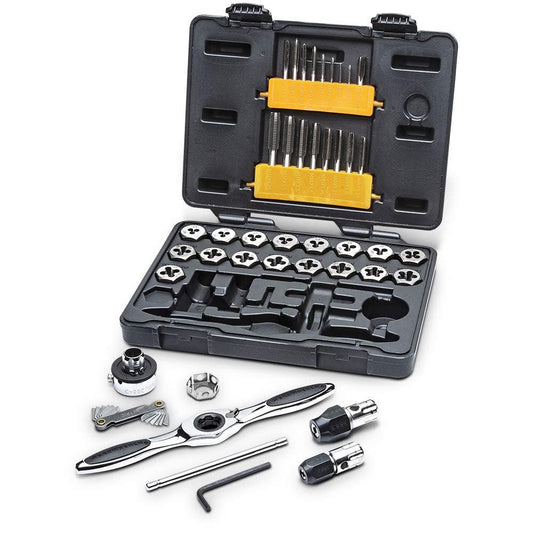 GEARWRENCH 42 Piece Ratcheting Tap and Die Set 3886