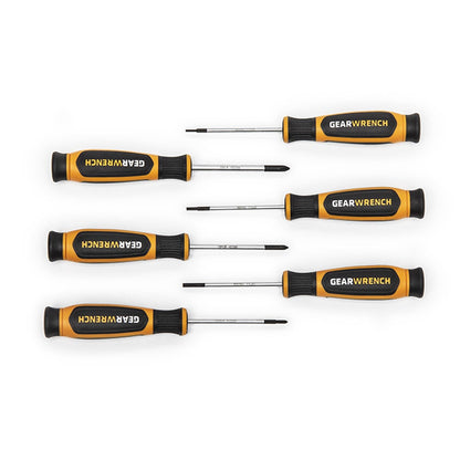 GEARWRENCH 6 Piece 266mm Mini Screwdriver Set 80055H