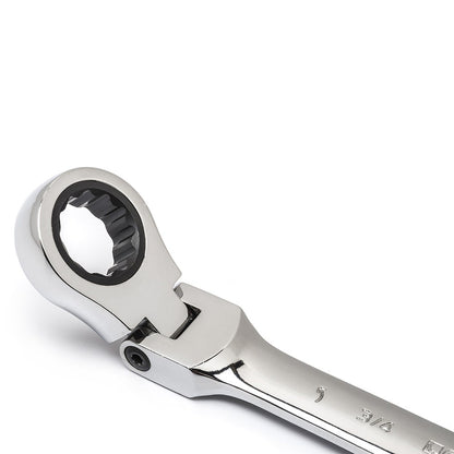 GEARWRENCH 72T 12 Point Ratcheting Combination SAE Wrench Set - 7 Piece 9700