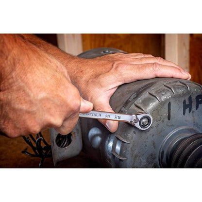 GEARWRENCH 7 16inch 90T R OE Ratcheting Reversible Combination Wrench 86644