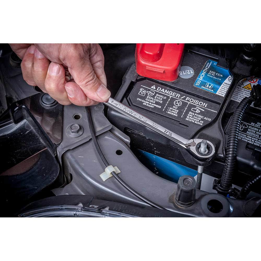 GEARWRENCH 7 16inch 90T R OE Ratcheting Reversible Combination Wrench 86644